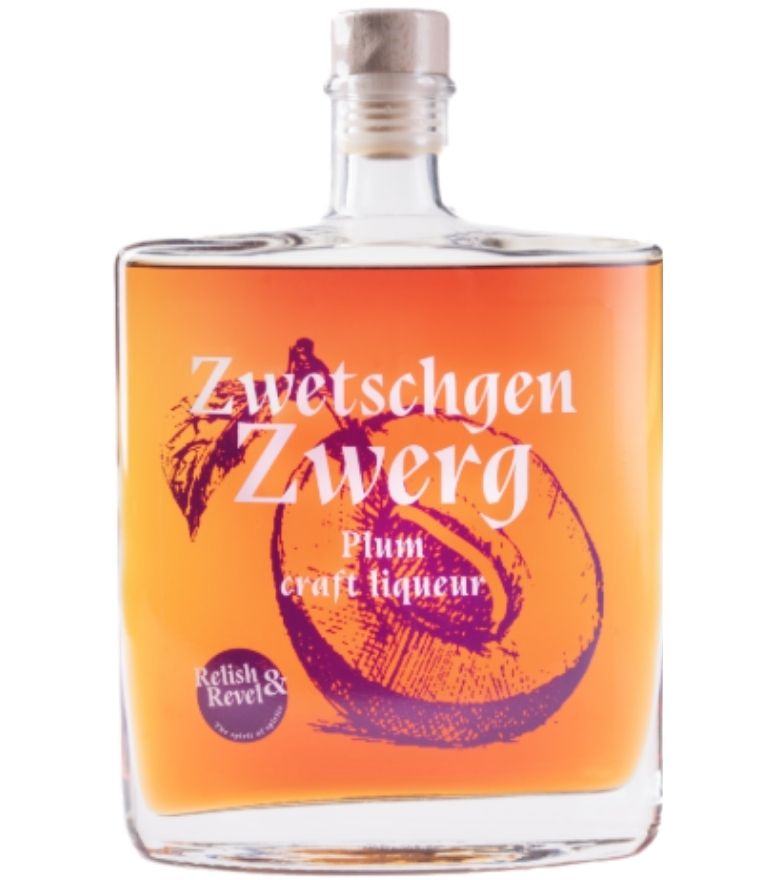 Relish & Revel Plum craft liqueur 50cl Charles Grech & Company Ltd