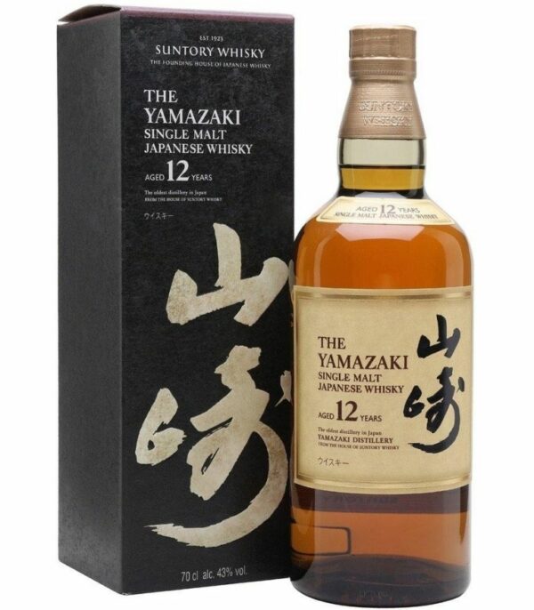 Yamazaki 12yrs JAP Whisky 70cl