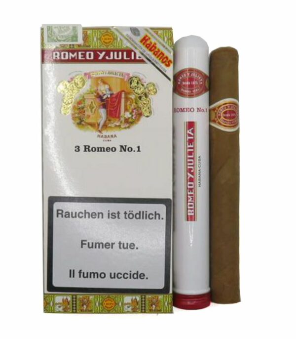 Romeo Y Julieta Romeo No. 1 Tubos x3 Cigars
