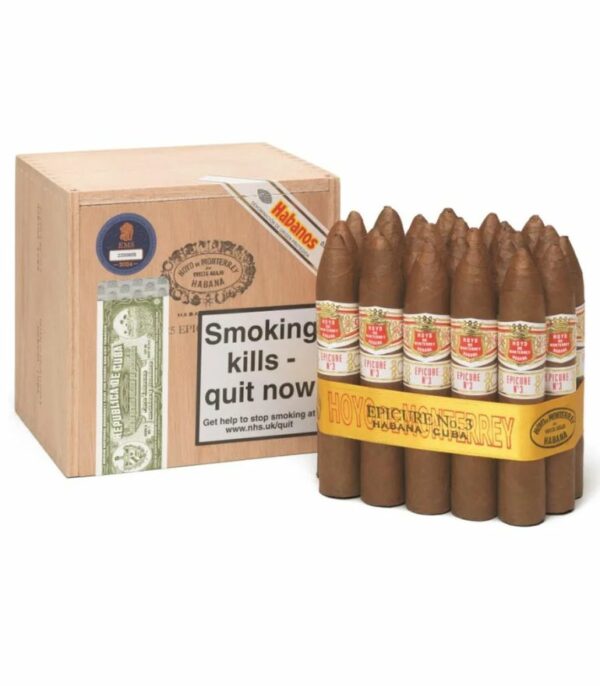 Hoyo de Monterrey Epicure No.3 (Box of 25 cigars)