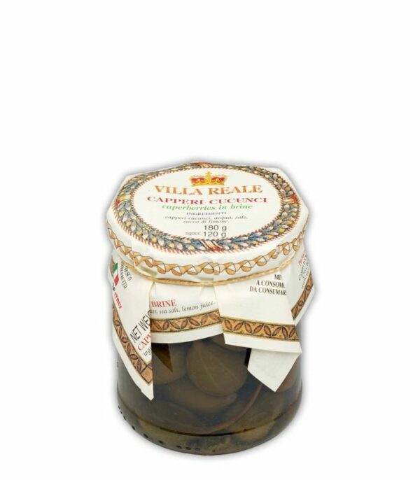 Villa Reale Caperberries in Brine 180g