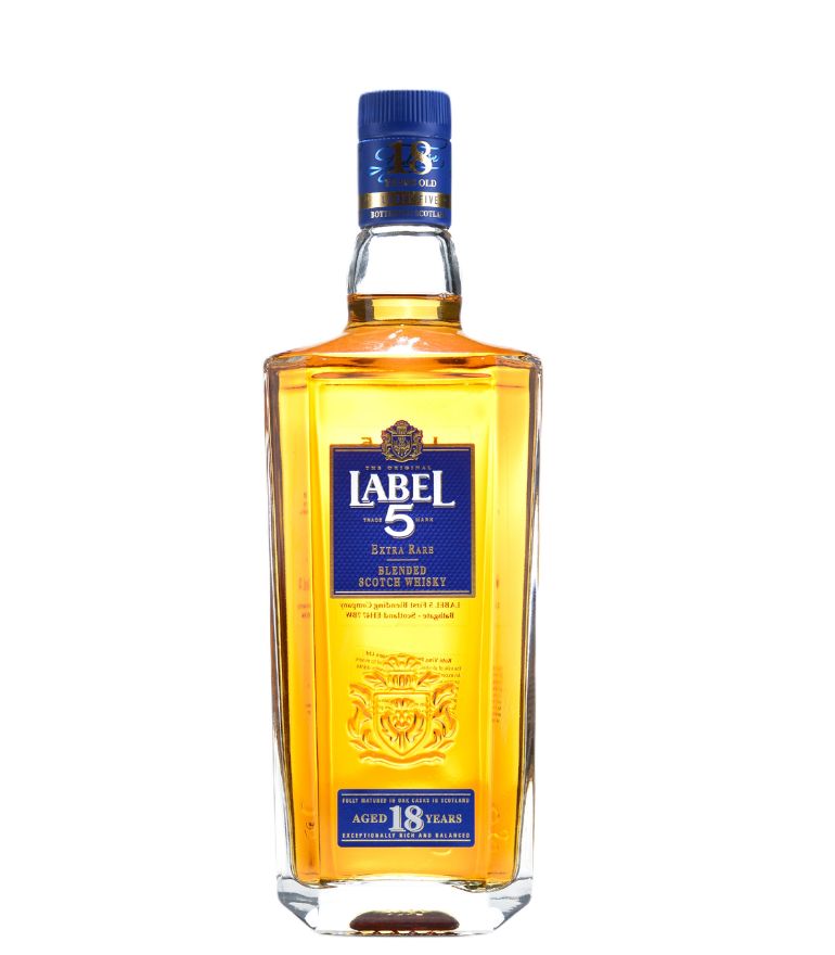 Label 5 Scotch Whisky Old Extra Rare 70cl