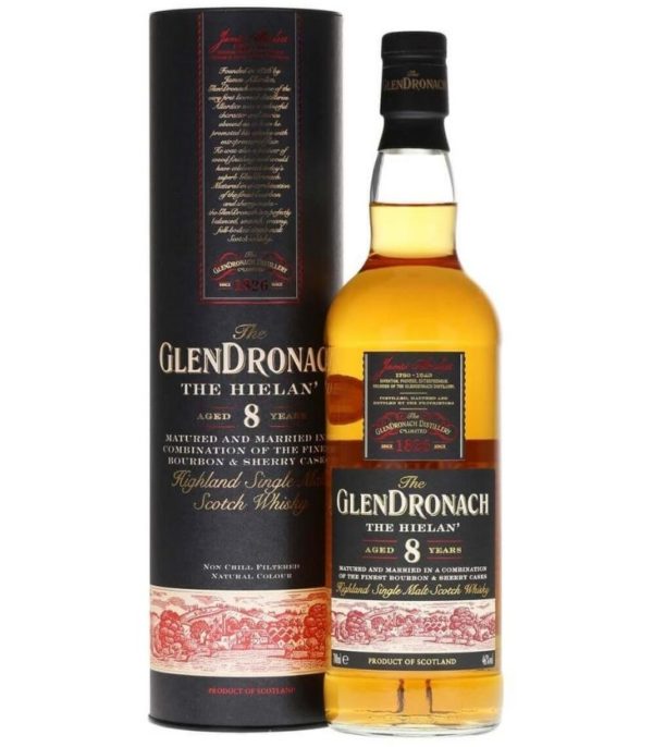 Glendronach Single Malt Whisky 8Yrs The Heilan 70cl