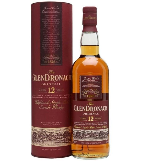 Glendronach Single Malt Whisky 12Yrs 70cl