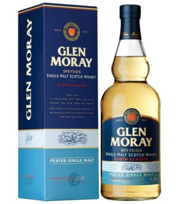 Glen Moray Single Malt Whisky Peated 70cl