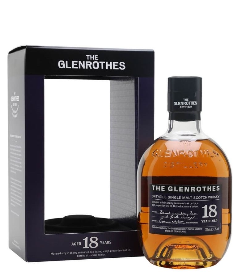 Glenrothes Single Malt Whisky 18Yrs 70cl