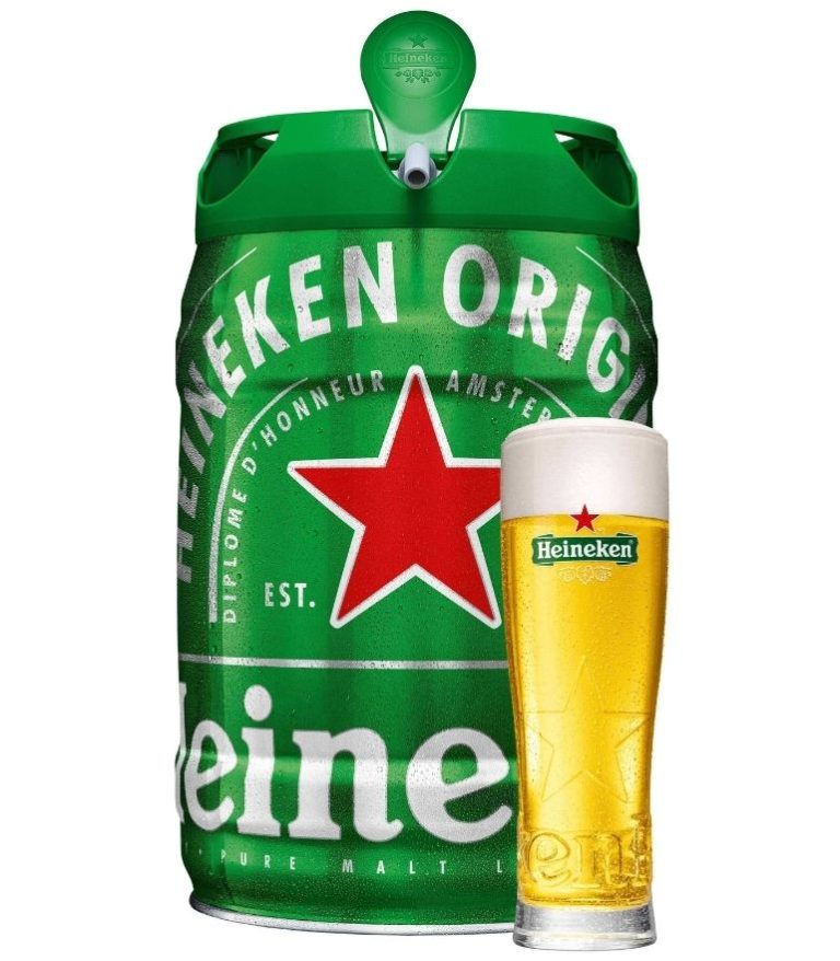 Heineken Lager 5Ltr Keg Charles Grech & Company Ltd