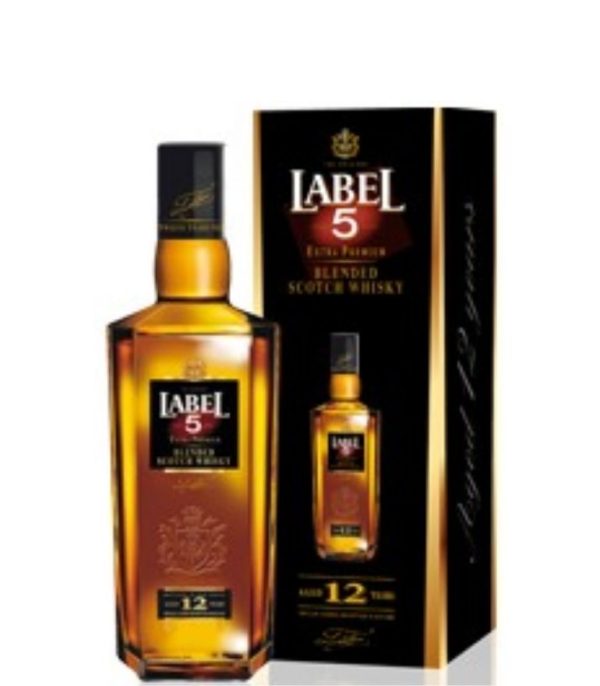 Label 5 Scotch Whisky 12Yrs 70cl