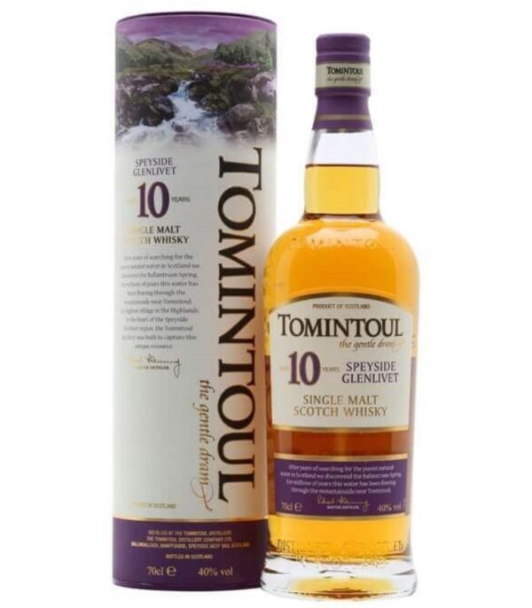 Tomintoul Single Malt Whisky 10Yrs 70cl