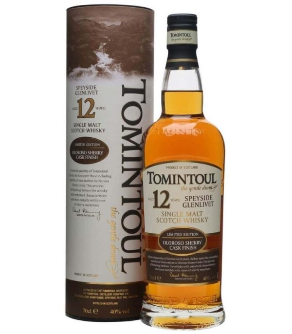 Tomintoul Single Malt Whisky 12Yrs 70cl