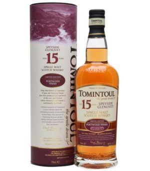 Tomintoul Single Malt Whisky 15Yrs Portwood Finish 70cl