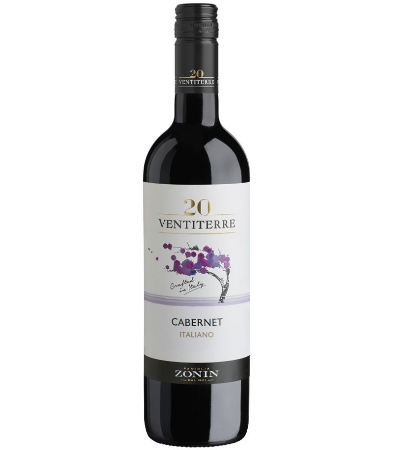 Zonin Regions Ventiterre Cabernet Sauvignon 75cl