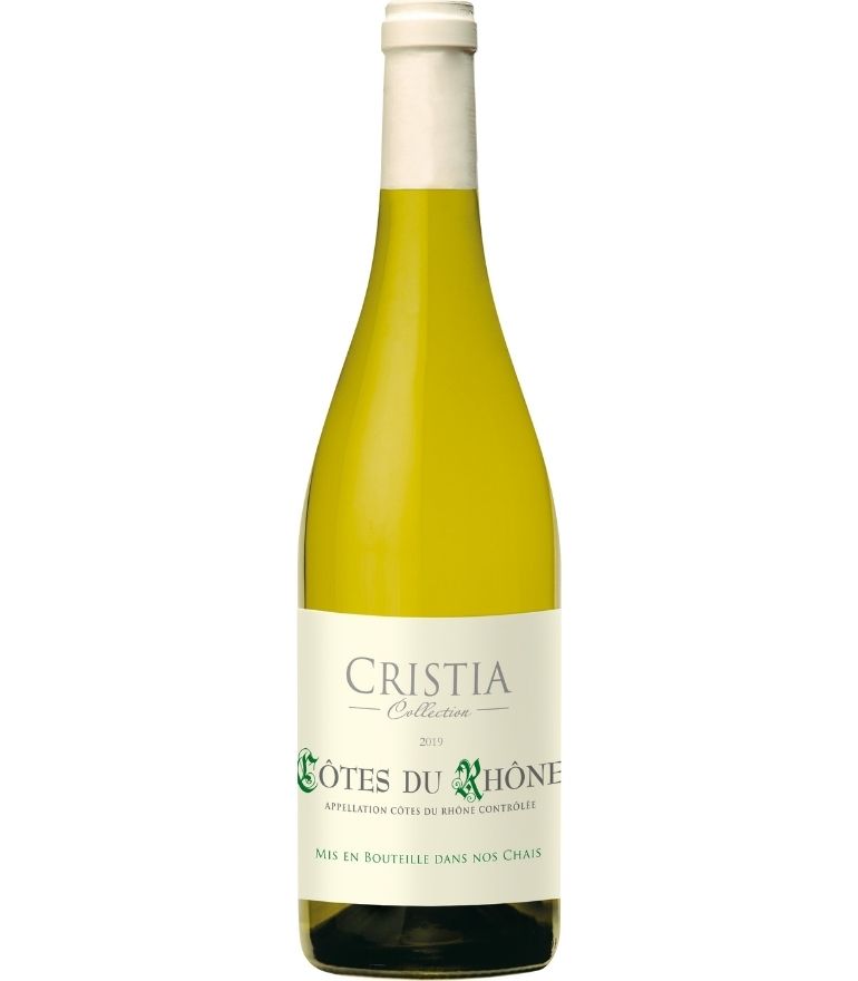 Cristia Cotes du Rhone Blanc Collection 75cl