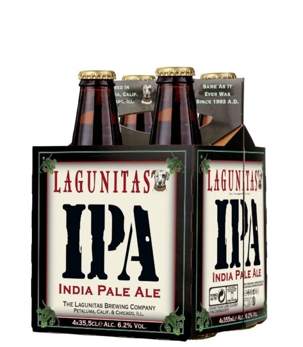 Lagunitas Ipa Craft Beer 35.5cl Pack X 4