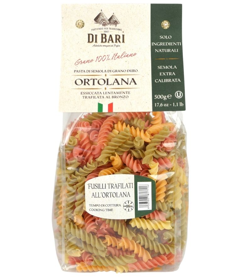 Di Bari Fusilli Trafilati All'Ortolana 500g