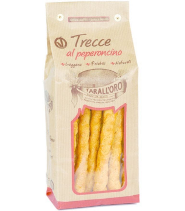 Tarall Oro Trecce Peperoncino 300g