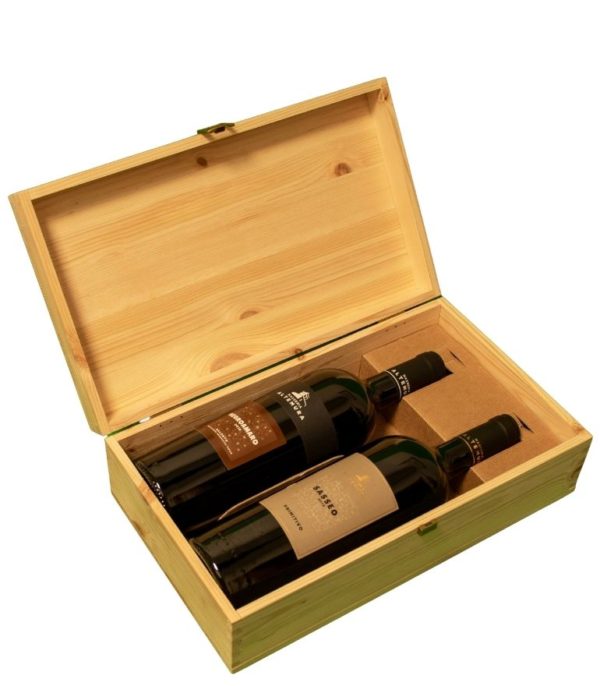 Masseria Wooden Box 2x75cl