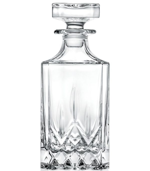 RCR Opera Square Decanter with stopper 75cl