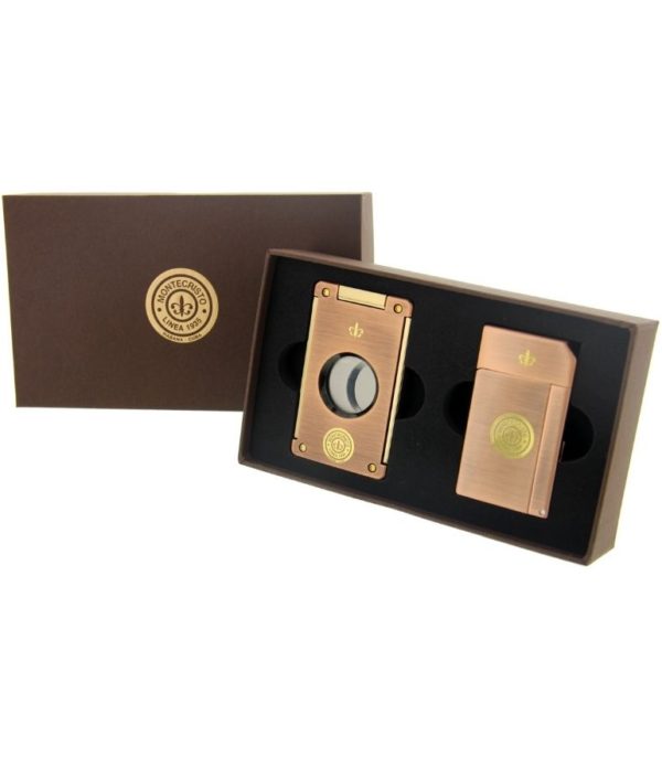 Montecristo Linea 1935 Cutter and lighter gift set