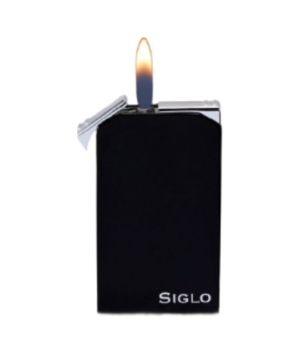 Siglo Twin Flame Lighter Black