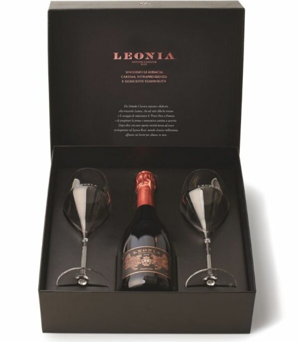 Frescobaldi Leona Rose With 2 Glasses