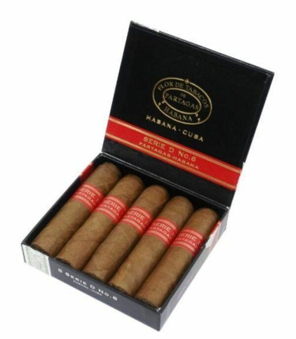 Partagas Serie D no.6 Cigars x5