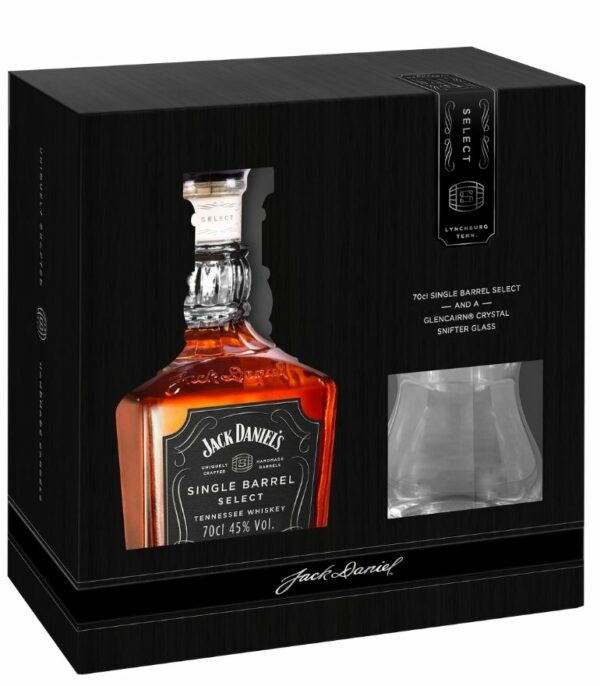 Jack Daniel's Single Barrel 70cl with Glencairn Glass