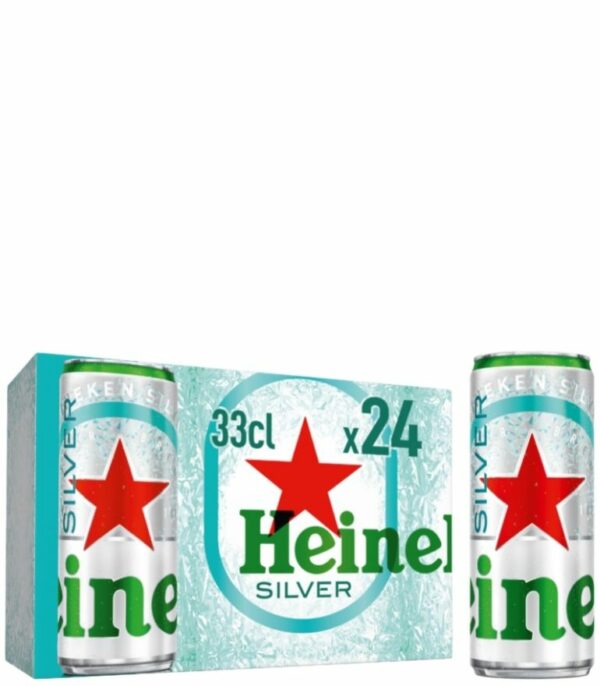 Heineken Silver 33cl Can x 24