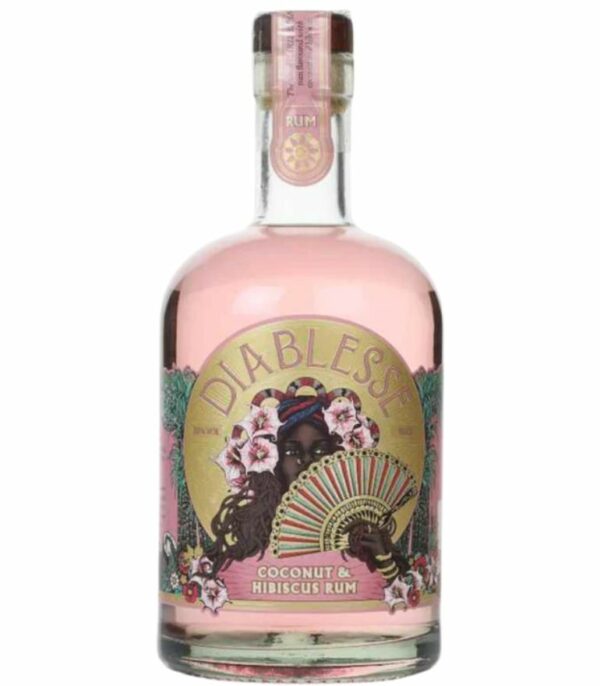 Diablesse Coconut and Hibiscus Rum 70cl