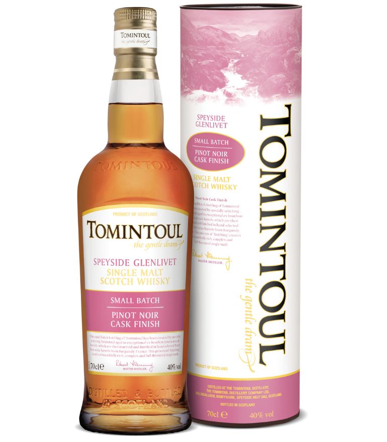 TOMINTOUL PINOT NOIR CASK FINISH 70CL