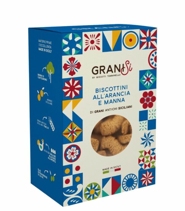 Biscotti Tumminello Biscottini all'Arancia e Manna 210g