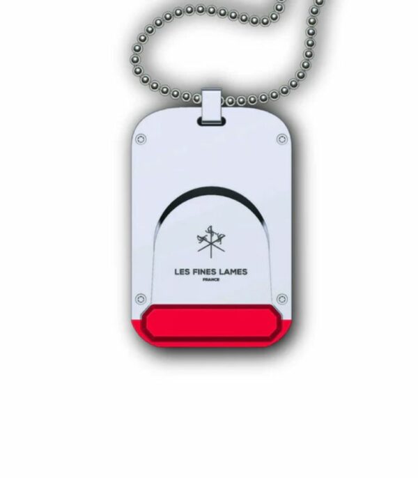 Les Fines Lames LE TAG Double Blade Cigar Cutter Red