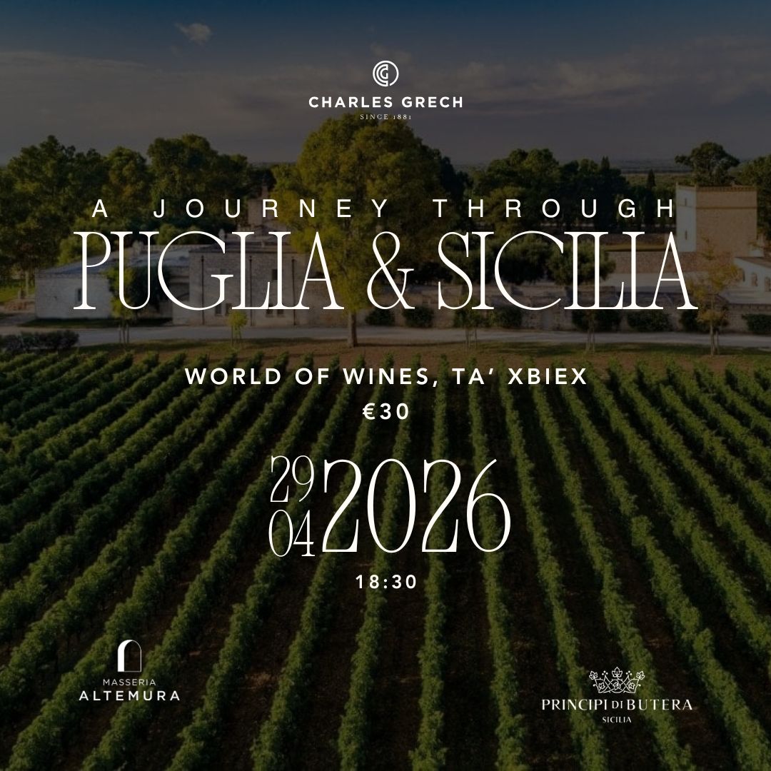 A Journey Through Puglia & Sicilia - Wine Tasting Event
