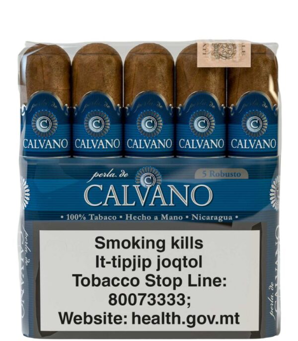 Perla De Calvano Robusto (1 pack of 5 cigars)