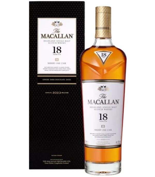 The Macallan 18Yrs Sherry Oak 70cl
