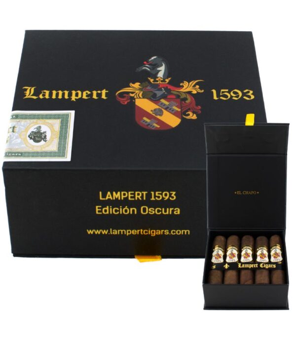 Lampert 1593 Oscura Short Robusto (Box of 10 cigars)