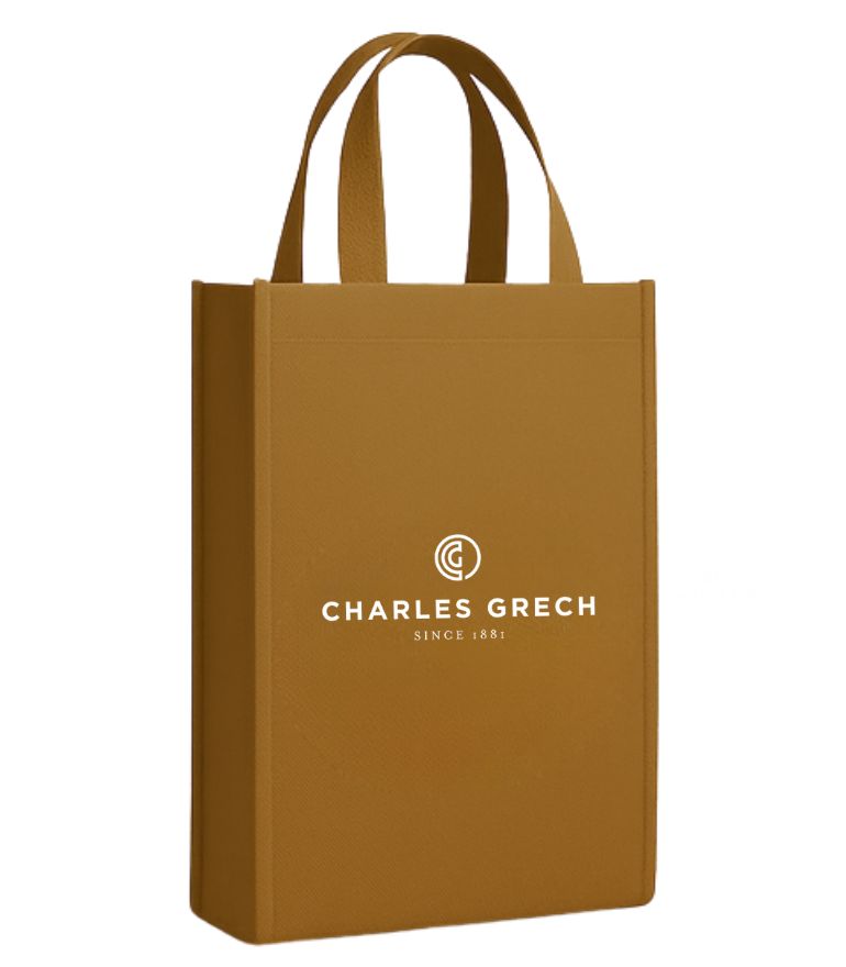 Empty Charles Grech Fabric Bag Medium
