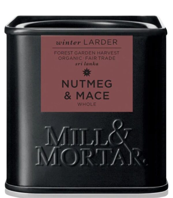 Mill & Mortar Whole Nutmeg & Mace 45g