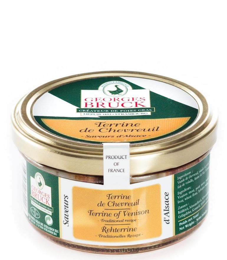 Georges Bruck Venison Terrine with Sylvaner Wine 140g
