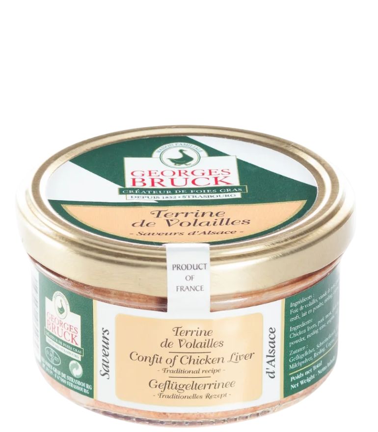 Georges Bruck Poultry Terrine with Riesling Wine 140g