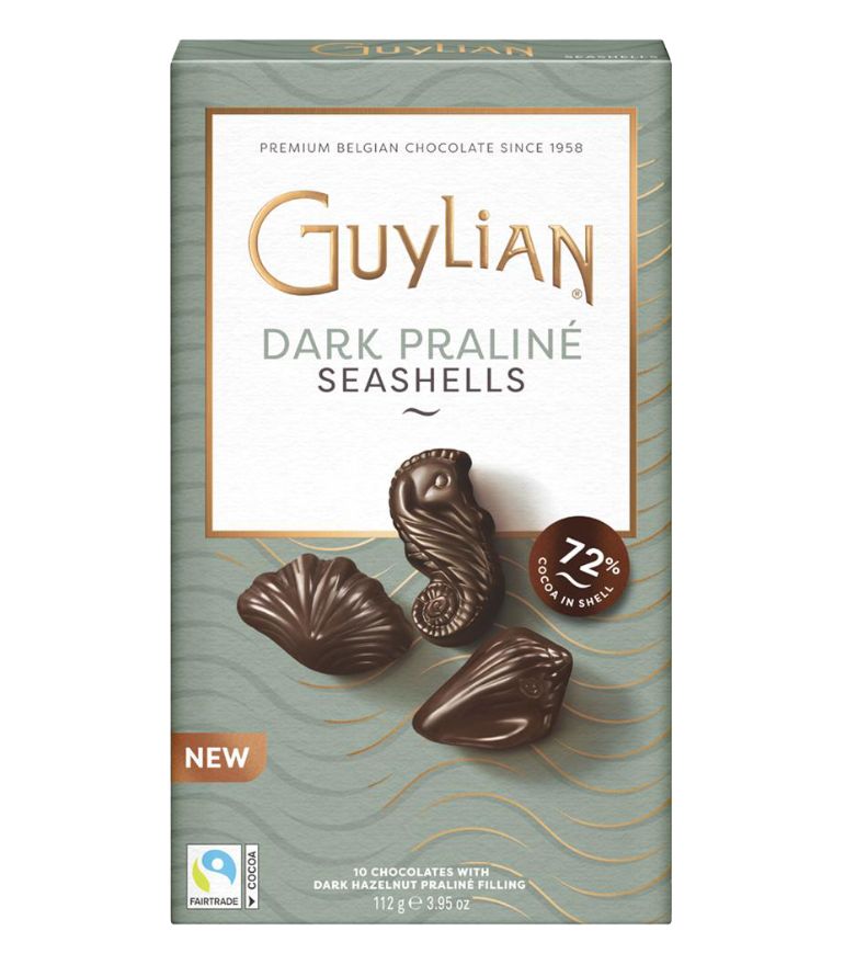 Guylian Belgian Dark Praline Seashells 112g
