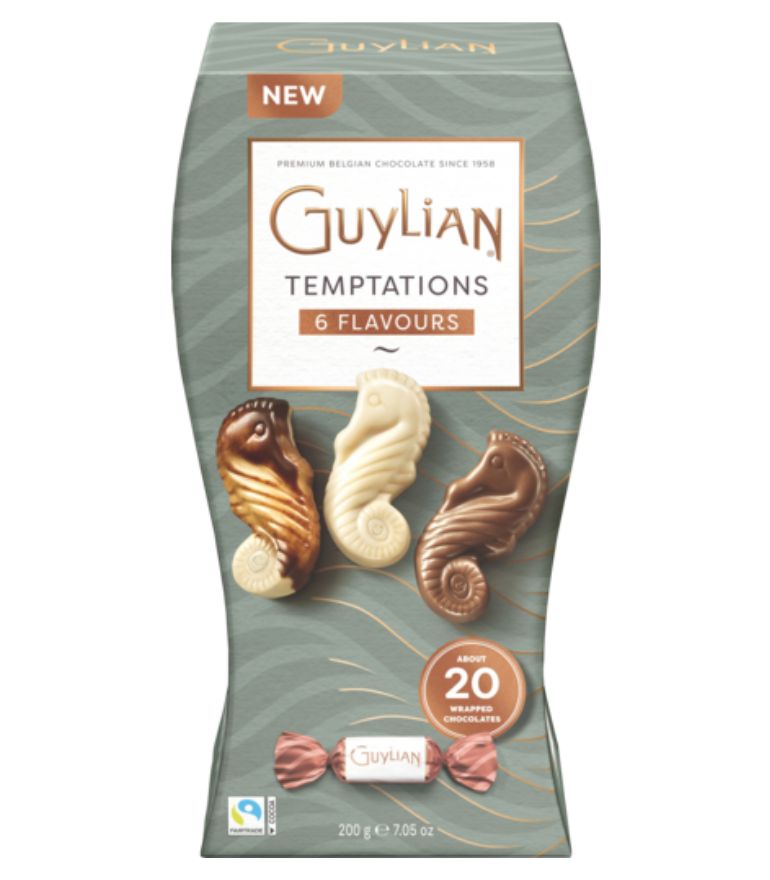 Guylian Belgian Temptations Curved 200g