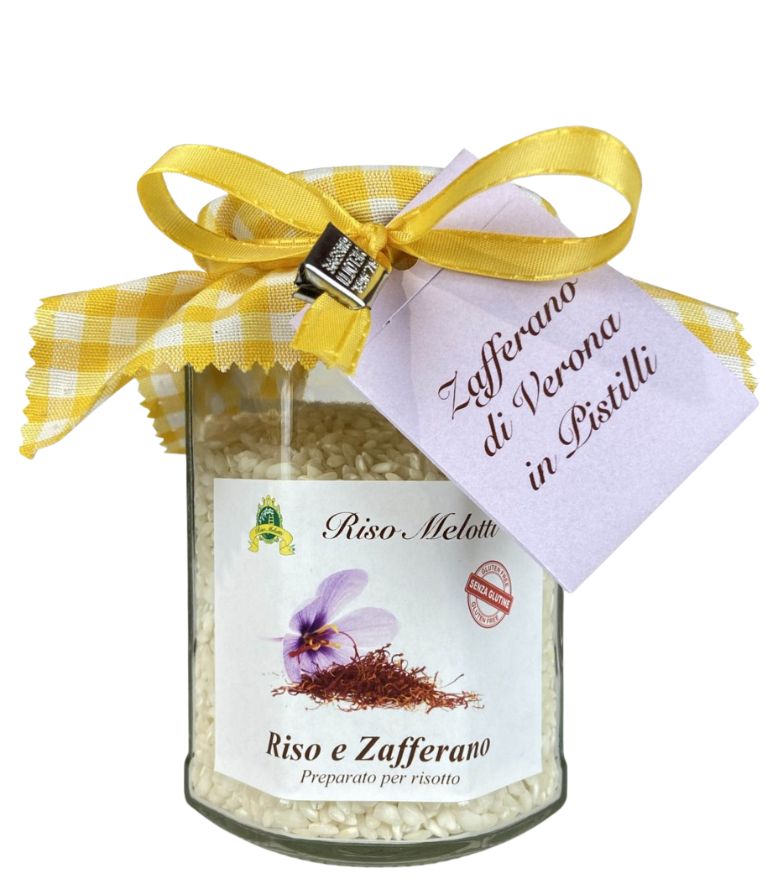 Riso Melotti Rice and Saffron Mix for Risotto 320g