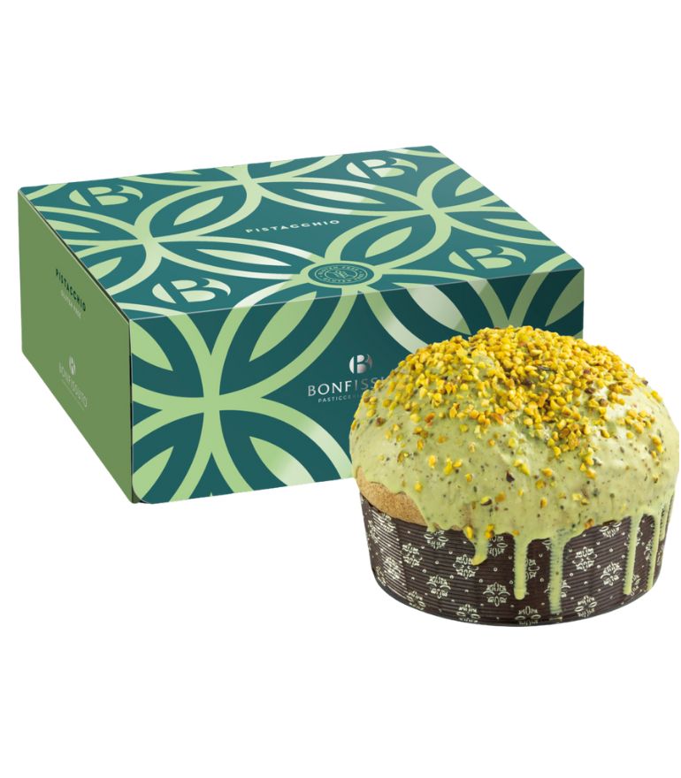 Bonfissuto Pistachio Panettone Gluten Free