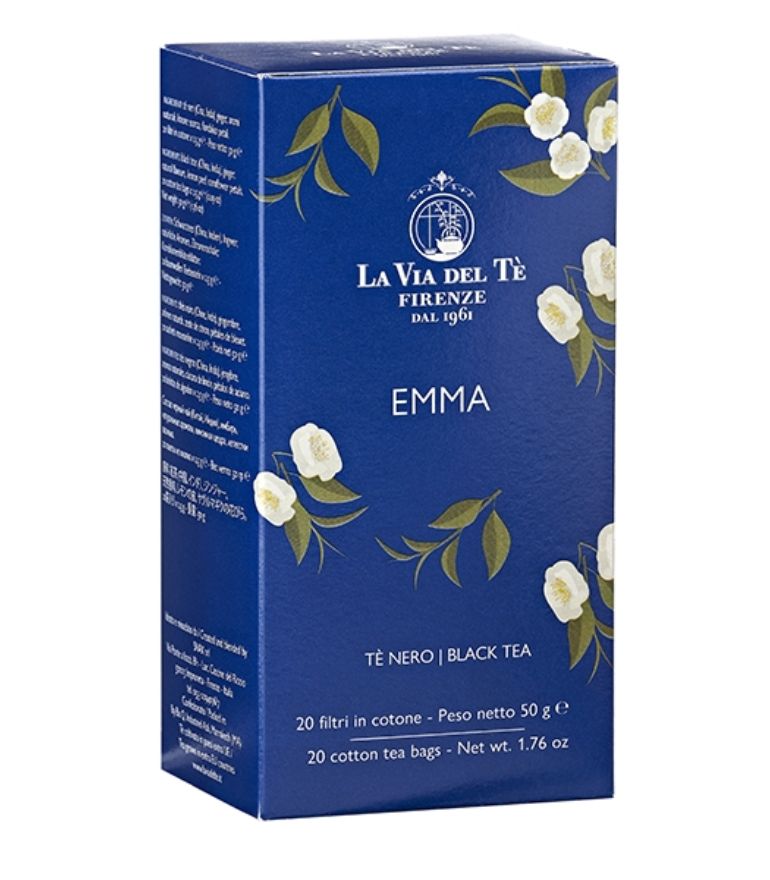 La Via Del Te Emma Loose leaf black tea x20 bags