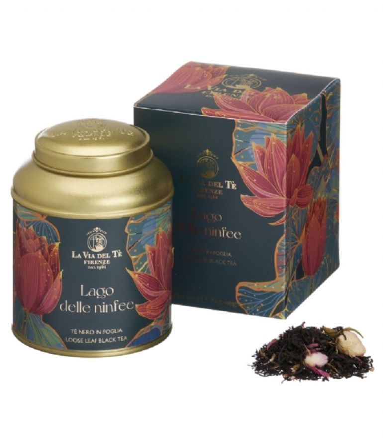 La Via Del Te Lago Delle Ninfee Loose leaf black tea in Tin 100g