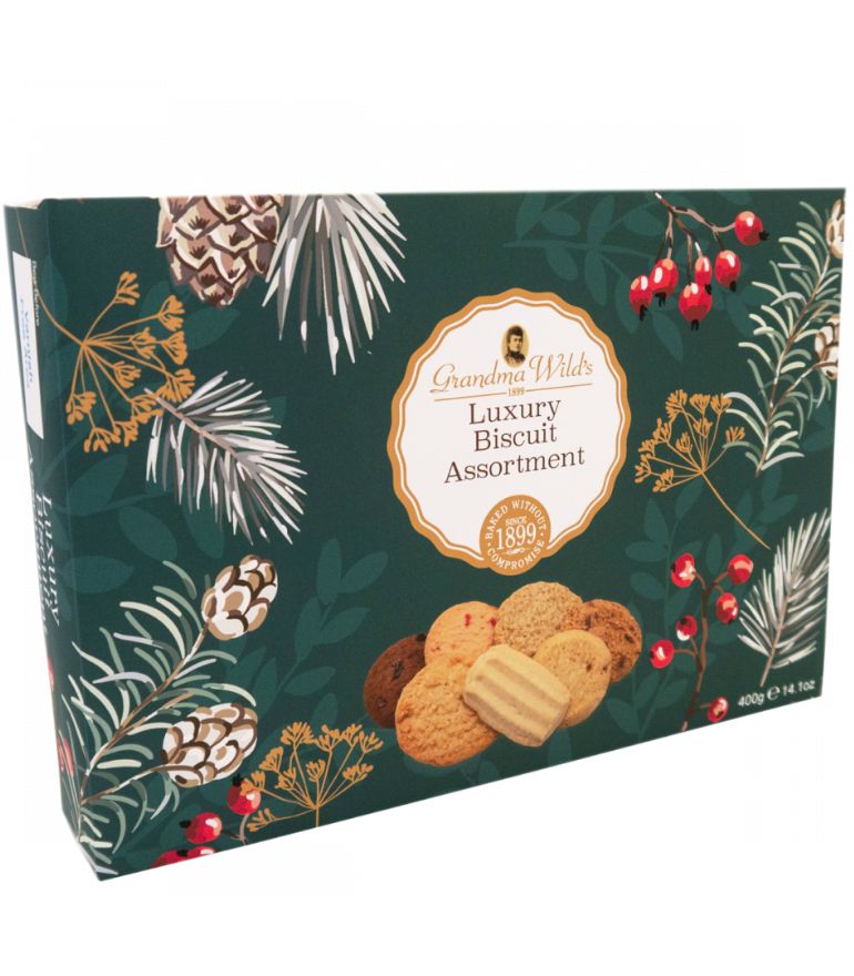 Grandma Wild's Luxury Biscuit Assorted Gift Box 400g