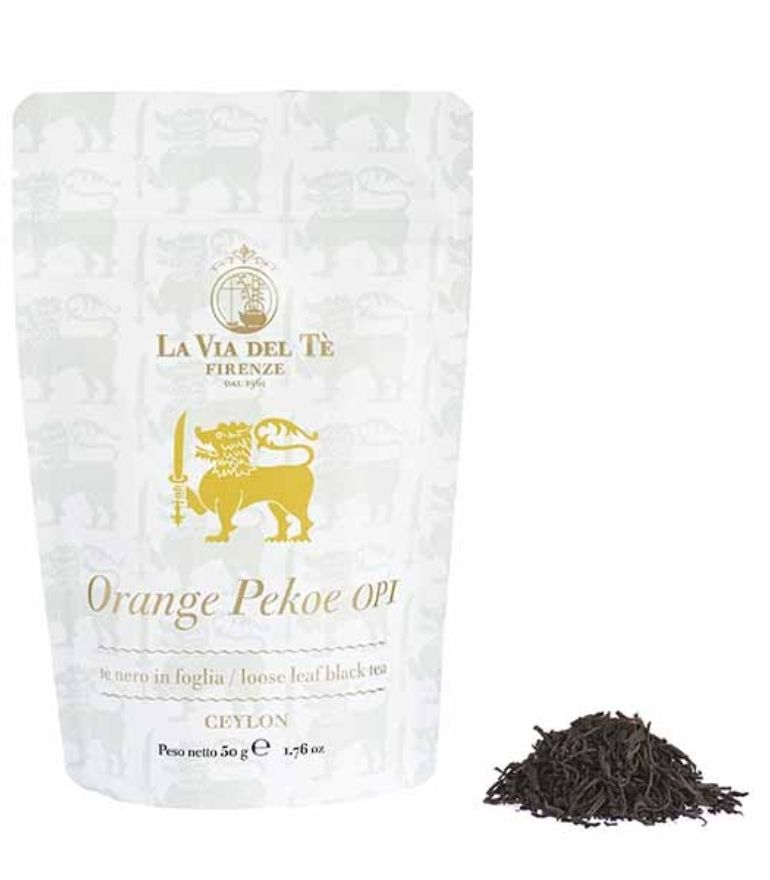 La Via Del Te Orange Pekoe OP1 Loose leaf black tea 50g