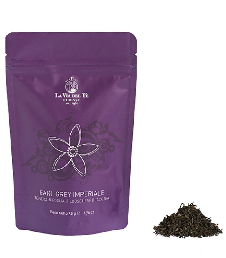La Via Del Te Earl Grey Imperiale Loose leaf black tea 50g