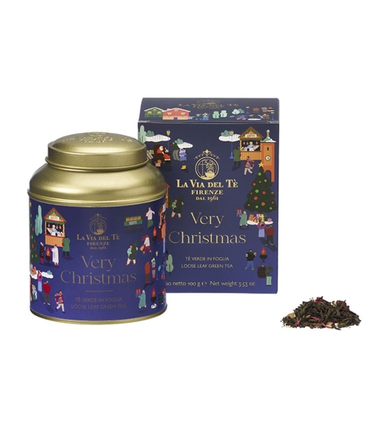La Via Del Te Very Christmas Loose leaf green tea 50g